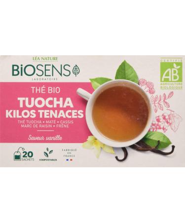 Biosens Tuocha Kilos Tea Tenacious Tuocha Tea Mate Blackcurrant Grape Marc and Ash Certified Organic AB Made in France
