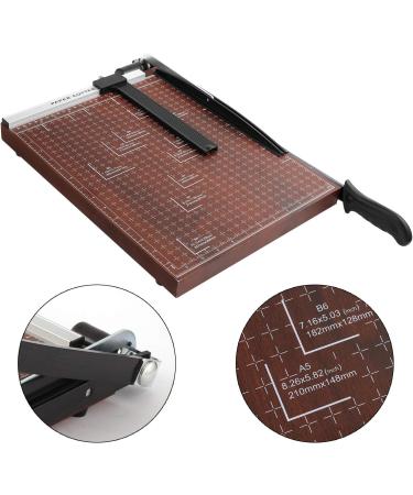 Professional 15 Inch Paper Trimmer Guillotine for Christmas Cards & Photos - 12 Sheet Capacity - Buy Online on GoSupps.com