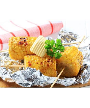 Set of 2 12 Inch Aluminum Foil 200 Sq Ft Roll - Safe for Grill | Convenient Cooking and BBQ Essential - Buy Online on GoSupps.com