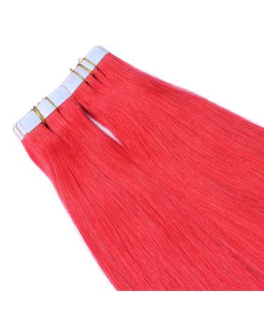 Red Tape In Hair Extensions 70cm - 10 Bricks 4cm Wide - 100% Remy Human Hair | Novon Hair Extensions - Buy Online on GoSupps.com