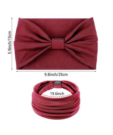 African Headbands Set - 6 Multicolor Knotted Hairbands for Women & Girls - Buy Online on GoSupps.com