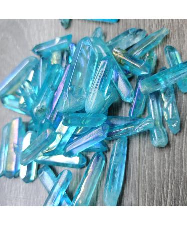 Stone Natural Quartz Colour Crystal Cluster Specimen Home Display Decoration Electroplated Stone Decor 100g Crystal Cluster (Color : Rojo) Red - Buy Online on GoSupps.com