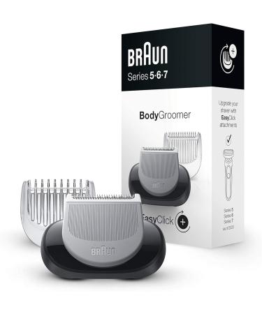 Buy Braun Series 5 Electric Shaver Replacement Shear & EasyClick Bodygroomer Attachment Compatible with Series 5 6 & 7 | International Shipping Available - Buy Online on GoSupps.com