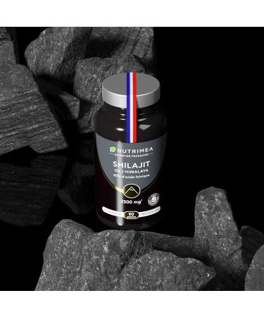 SHILAJIT 2150 mg Extrait 5:1 Titr 50% en Acide Fulvique R sine de Shilajit Pure Hautement Dos nergie Cognition Performance 90 G lules Vegan Nutrimea Fabriqu en France - Buy Online on GoSupps.com