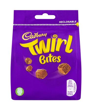 Cadbury Chocolate Twirl Bites Bags - 10x95g