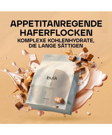 Bulk Finely Ground Oat Flakes - 1 kg Caramel Bonon | 20 Portions - Premium Quality Oats for Baking &amp; Cooking | International Shipping Available - Buy Online on GoSupps.com