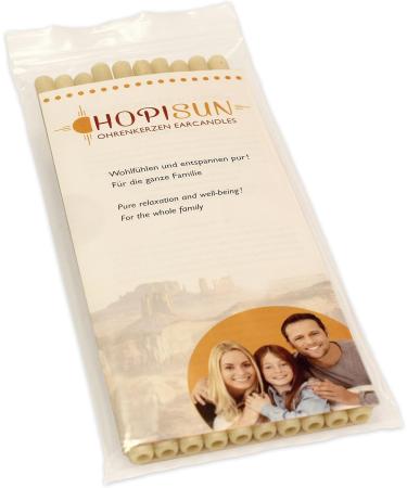 HOPISUN Ear Candles 10 Pcs with Safety Filter - Safe & Effective Ear Wax Removal - International Shipping Available - Buy Online on GoSupps.com