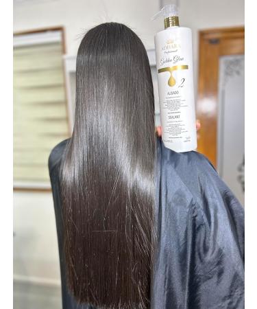 Brazilian Keratin Straightening Treatment - Adhara Professional 1L | Formol-Free Gold Smoothing Solution for All Hair Types - Buy Online on GoSupps.com