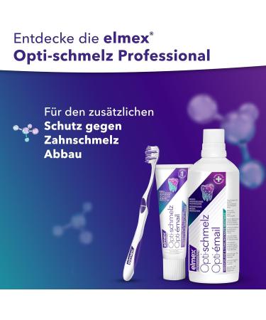 Elmex Professional Opti-Melz Toothpaste 75ml - Strengthens Enamel Protects Against Decay - 2 Pack | International Shipping Available - Buy Online on GoSupps.com