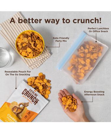 Buy Catalina Crunch Cheddar Keto Snack Mix - 6oz Pack of 3 | Healthy Keto Protein Snacks - Buy Online on GoSupps.com