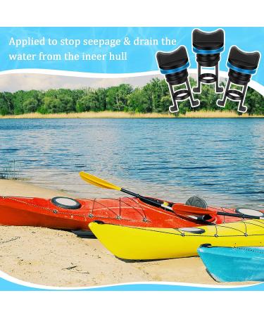Nylon Kayak Drain Plug Kit for Ocean Stream Kayak Dinghy Canoe Boat - Set of 2 Thread Drain Plugs - Buy Online on GoSupps.com