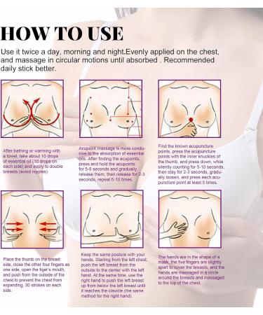 Bust Firming Natural Essence Oil Essential Oil Breast Health Care Breast-Enhancing Breast Plump Ultra-Premium Compound Essential Oils Bust Firming and Lifting Massage Essence (1bottle) - Buy Online on GoSupps.com