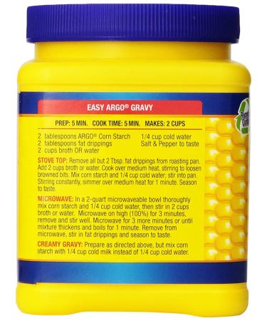 Argo Corn Starch 16oz - Premium Quality Cooking Essential - Buy Online on GoSupps.com