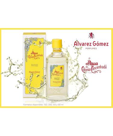 Agua de Colonia Concentrada Eau de Cologne Splash 10.14 Ounce 10.14 Fl Oz (Pack of 1) - Buy Online on GoSupps.com