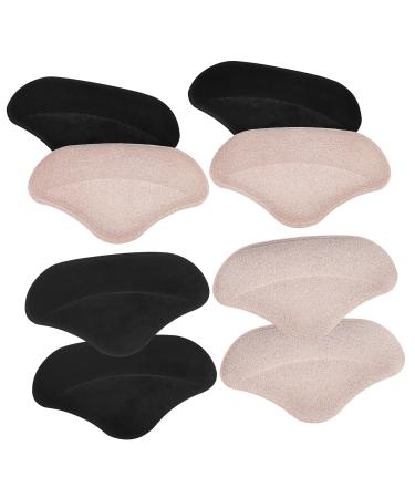 FRCOLOR 4 Pairs Anti-Abrasion Heel Stickers Shoe Back Heel Pads Shoe Cushion Foot Cushions for High Heels Shoe Heel Protectors Heel Liners for Women Shoes Heel Protectors for Shoes