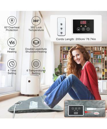 Buy Electric Foot Warmer - 6 Heat Levels Timer & Safety Features | Cozy Foot Heat Bag - International Shipping Available - Buy Online on GoSupps.com