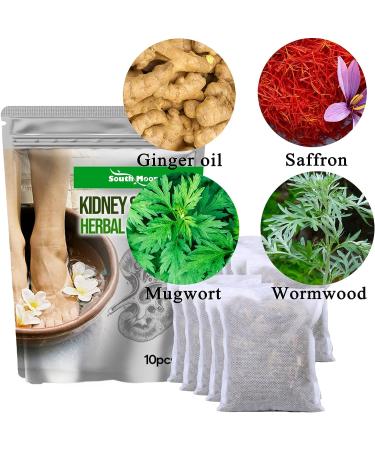AGSIXZLAN 60Pcs Herbal Detox Foot Soak for Weight Loss and Lymphatic Drainage - Buy Online on GoSupps.com