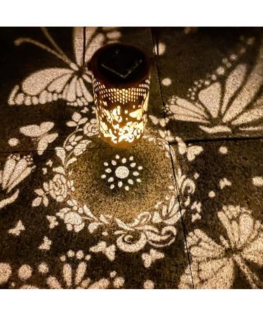 Hummingbird Solar Lantern Lights Outdoor Hanging Metal Decor Lanterns-Waterproof LED Decorative Light for Garden Patio Yard Lawn Backyard Front Porch as Gifts for Mom Grandma Women (2 Hummingb 2 Hummingbirds and 2 Butterflies 4 - Buy Online on GoSupps.com