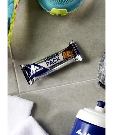 Multipower Pow Pack Classic Dark Protein Bar | 27% Protein Healthy Sports Snack Banana Chocolate Flavor 24 x 35g - Buy Internationally - Buy Online on GoSupps.com