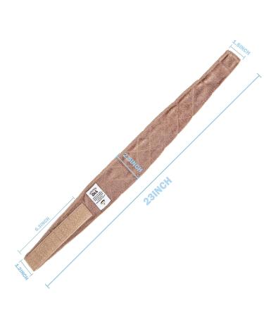 GEX Adjustable Velvet Wig Grip Band - Non-Slip & Breathable Headband for Secure & Comfortable Wig Wear (Tan) - Buy Online on GoSupps.com
