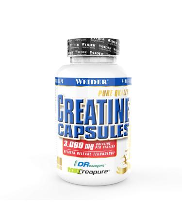 WEIDER Creatine Capsules - Creapure Creatine Monohydrate 100 capsules strength training 100 pieces (1 pack)
