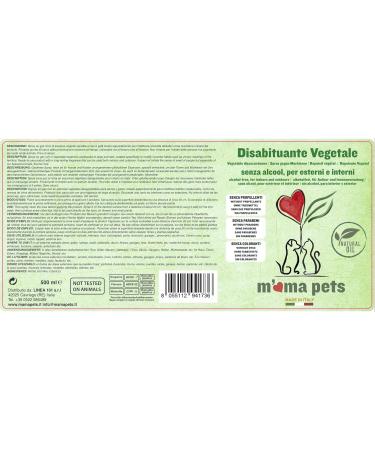 Mama Pets Repellent Pesticide for Dogs & Cats - 500ml Indoor & Outdoor Urine Spray | Effective Pet Protection - Buy Online on GoSupps.com