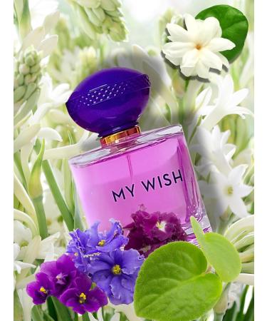 MY WISH EAU DE PARFUM 3.4 FL. OZ. Floral Fruity fragrance for women. - Buy Online on GoSupps.com