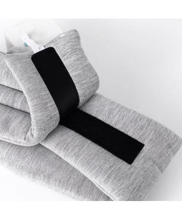 SHETIAN 100% Handmade Cotton Sleep Mask Blackout - Adjustable Breathable Eye Mask for Men, Women, and Children - Upgraded Gray Modal - Buy Online on GoSupps.com