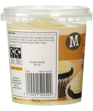 Morrisons Vanilla Frosting 400g - Buy Online on GoSupps.com