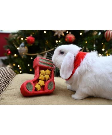 Cupid & Comet Rosewood Cupid & Comet Christmas Puzzle Stocking Gnaw Treat for Small Animals - Buy Online on GoSupps.com
