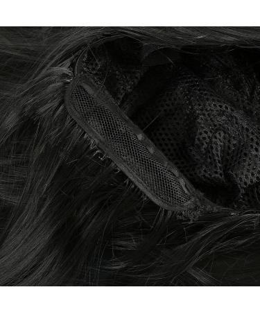Trintion Black Wigs for Women | 65cm Middle Parting Long Hair Extensions | Natural Heat-Resistant Synthetic Wig - Buy Online on GoSupps.com