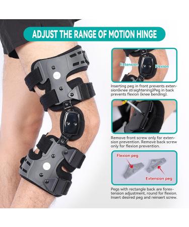 OA Unloader Knee Brace for Osteoarthritis & Joint Pain Relief - Adjustable Support for Arthritis Cartilage Repair & Lateral Degeneration (Gray/Left - Buy Online on GoSupps.com