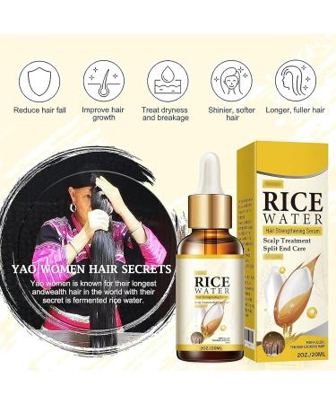 EXQST Suki-Bay Rice Water Advanced Serum Rice Water Hair Serum Hair Oil for Dry Damaged Hair and Growth - Buy Online on GoSupps.com