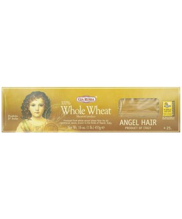 Gia Russa, Whole Wheat Angel Hair, 16 oz