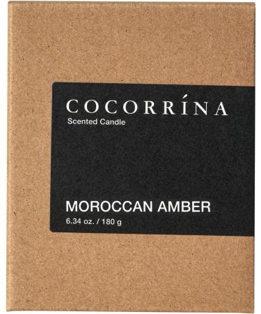 Cocorr na Moroccan Amber Candle - 180g Natural Soy Wax | 22-Hour Burn Time | Perfect Christmas Gift - Buy Online on GoSupps.com