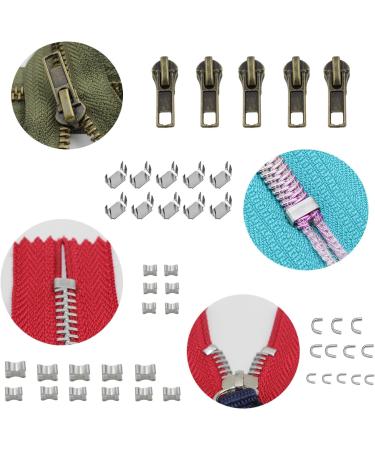 YaHoGa 143 PCS Zipper Repair Kit with Install Plier - Ideal for Bags, Jackets, Tents, Backpacks, Sleeping Bags - Buy Online on GoSupps.com