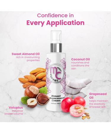 Breast Enhancement Cream - Fast Acting Formula for Fuller & Firmer Bust Line | Non-Greasy Daily Use 6.8oz - Buy Online on GoSupps.com
