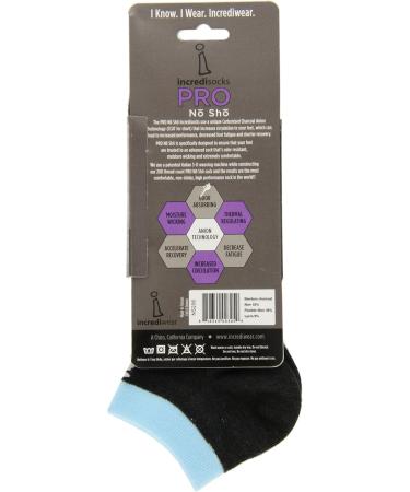 Incrediwear Pro No-Show Large Socks - Blue | International Shipping | Comfort & Performance - Buy Online on GoSupps.com
