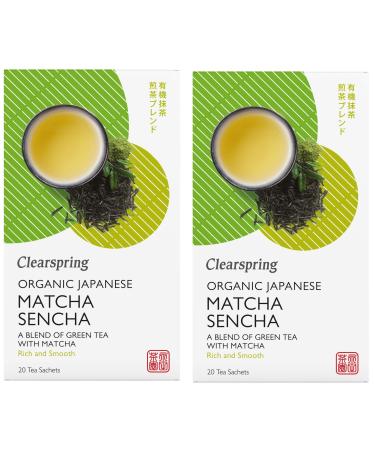 Clearspring Clearspring Set of 2 matcha green tea packs 40 g