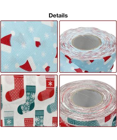 Christmas Toilet Paper Soft Printed Toilet Paper | Household Decorations with Christmas Hat Patterns Novelty for Boys and Girls - Buy Online on GoSupps.com