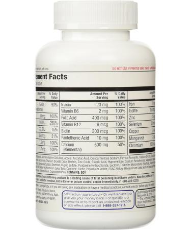 Equate Women's One Daily Multivitamin - 200 Tablets | Daily Essential Vitamins for Women - Buy Online on GoSupps.com