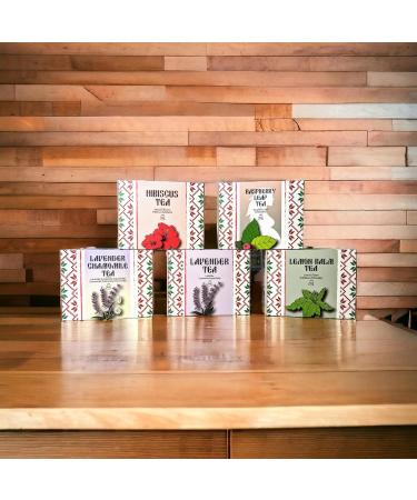 Lavender and Chamomile Tea by Amelia Rose | Sleep Tea | Relax Tea | 50 Tea Bags | 100% Natural Lavender and Chamomile Herbal Tea - Buy Online on GoSupps.com