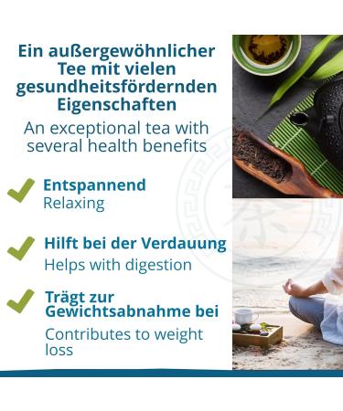 Khla Oolong Tea Bio 250g - Premium Blue Tea - Natural Loose Herbal Infusion from China - Organic Asian Tea for Wellness - Buy Online on GoSupps.com