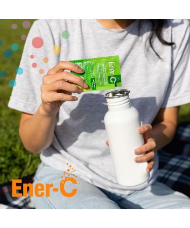 Ener-C Multivitamin Drink Mix - Vitamin Packets for Water Electrolytes Powder Packets Vitamin Drink Mix Hydration Liquid Mix Immune Booster for Adults Healthy Energy - Lemon Lime 60 Count Lemon Lime 0.31 Ounce (Pack o  - Buy Online on GoSupps.com