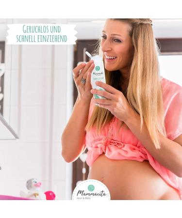 Mammacita Pregnancy Stretch Mark Oil 250ml - Vegan Formula for Belly Legs & Chest | Massage Oil for Scars | International Shipping - Buy Online on GoSupps.com