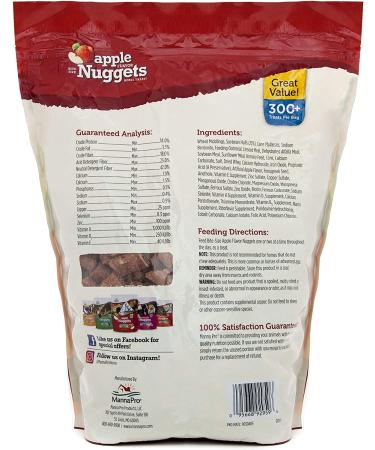Manna Pro Apple Flavored Horse Treats - Bite-Sized, 4 lbs | Premium Equine Snacks - Buy Online on GoSupps.com