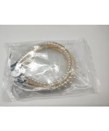 Belvan Pearl Hair Ties | 5-Piece Set for Women | Elegant Hair Accessories for Weddings & Parties - Buy Online on GoSupps.com