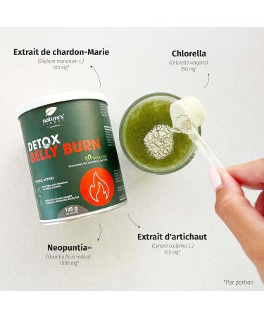 Brule Graisse Puissant et Detox Minceur et Rapide avec Artichaut Chardon Marie Bio Extract Brule Graisse Naturel - Detox Belly Burn Nature's Finest by Nutrisslim Lot de 1 - Buy Online on GoSupps.com