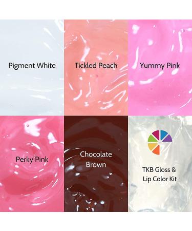 TKB Lip Gloss Base & Lip Color Set - DIY Clear Gloss & Pigmented Liquid Colors - Buy Online on GoSupps.com