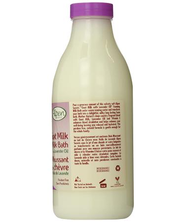 Alpen Secrets Goat Foaming Milk Bath with Lavender Oil 28.7 Fl Oz - Pack of 2 | Lavender Scented Bath Soak - Buy Online on GoSupps.com